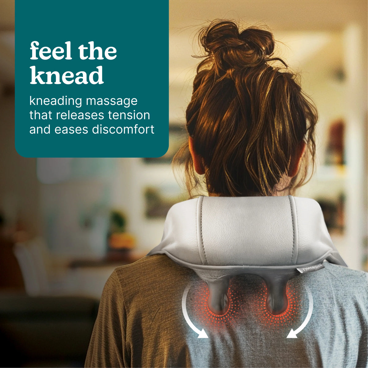 Deep Kneading Neck & Shoulder Massager with Heat