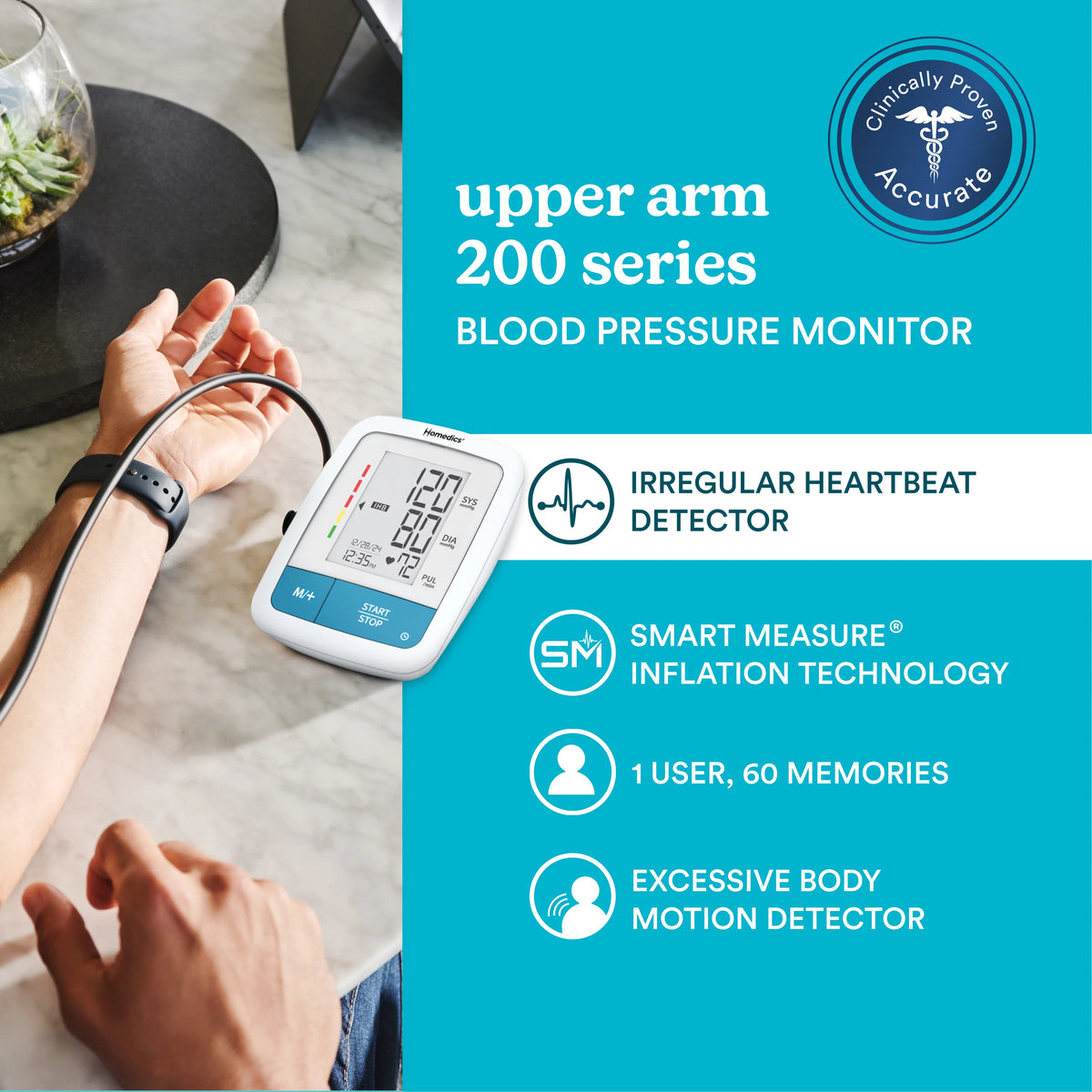 Automatic Arm Blood Pressure Monitor