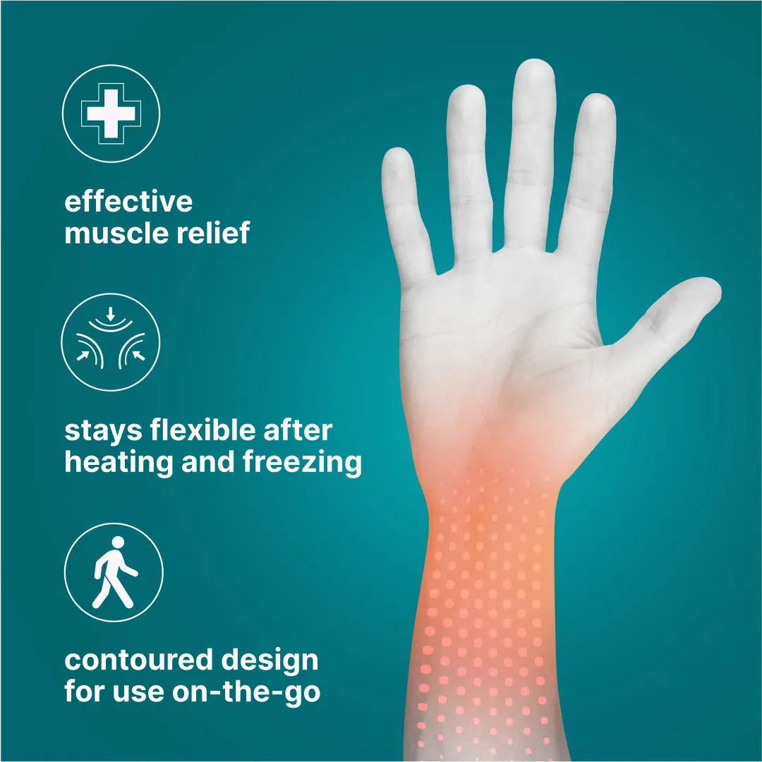 Hot and Cold Relief Gel Hand Sleeve